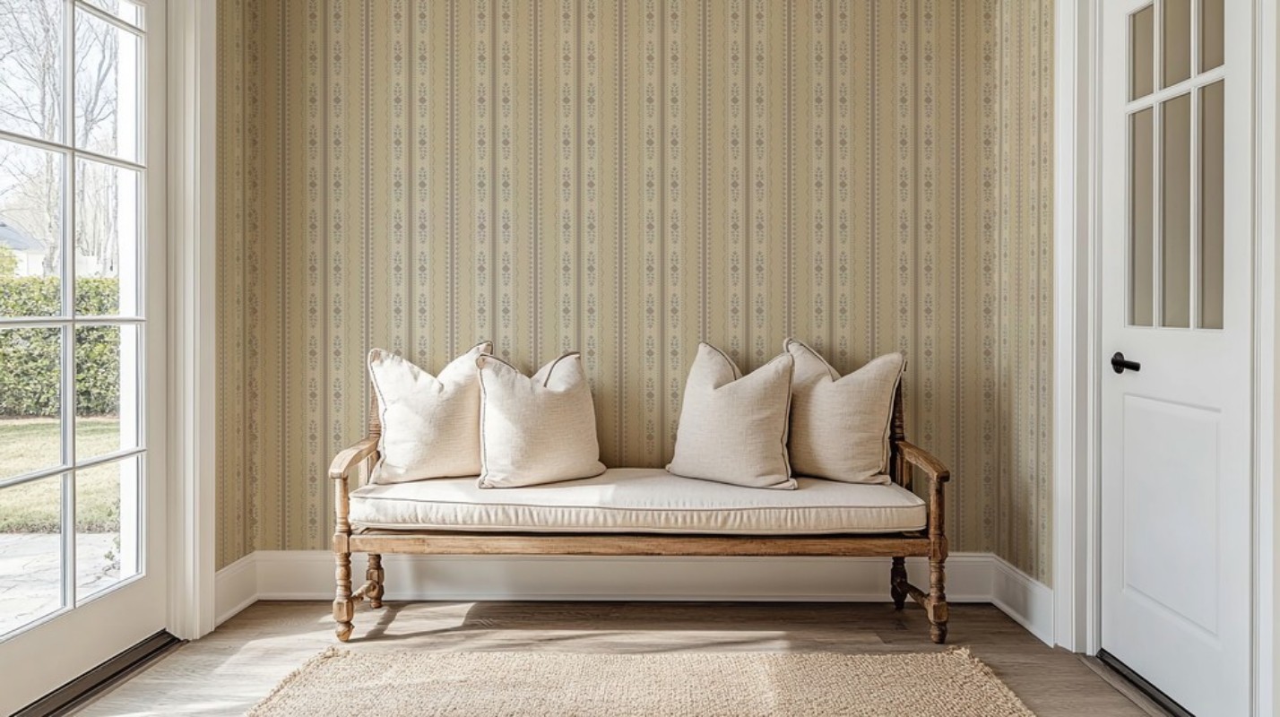 Picture of Väriyhdistelmä Estelle Stripe Cream - 1037101-01 - 04998-01